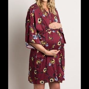 Pink Blush Kimono Robe